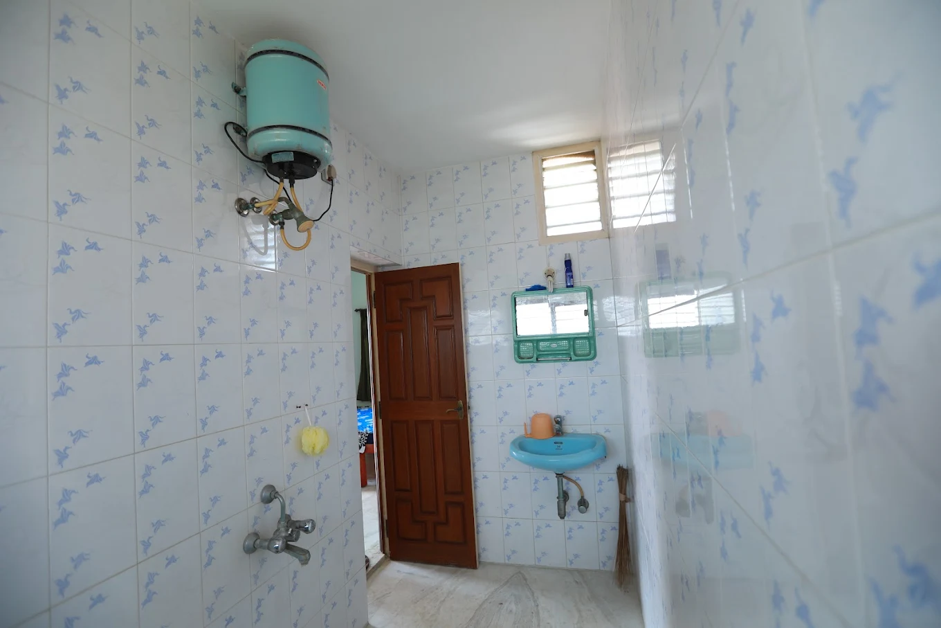 Clean Restroom with Heater